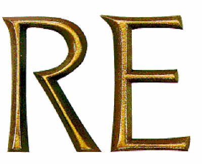 Bronze Buchstaben 1